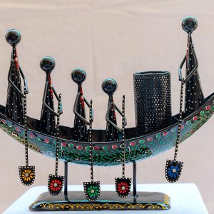 Handcrafted Tribal Boat Showpiece (Sheep)