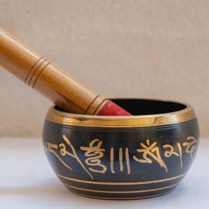 Handcrafted Tibetan Singing Bowl with Wooden Mallet (Fansui Bowl)