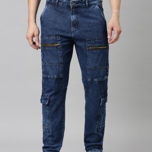Men’s Denim Cargo Pants – Rugged Style with Everyday Comfort