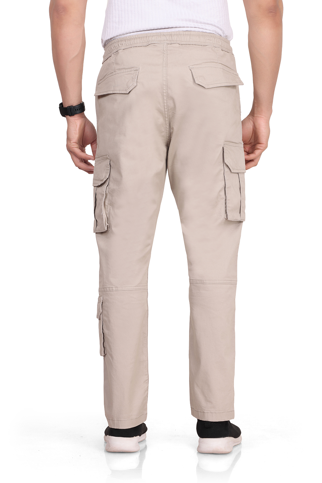 Gap Twill Cotton Blend Stretch Cargo Pants - Image 3