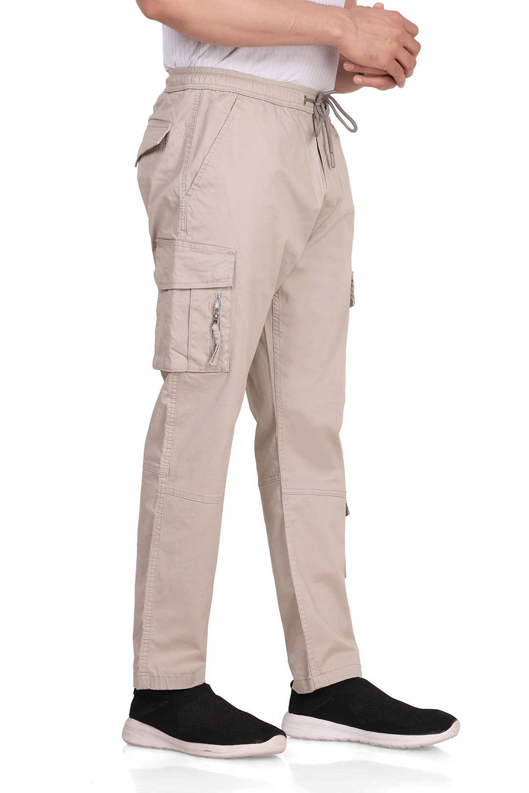 Gap Twill Cotton Blend Stretch Cargo Pants - Image 4