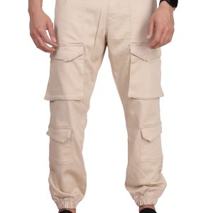 Men’s Cotton Cargo Joggers