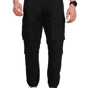 Six-Pocket Cotton Cargo Pants